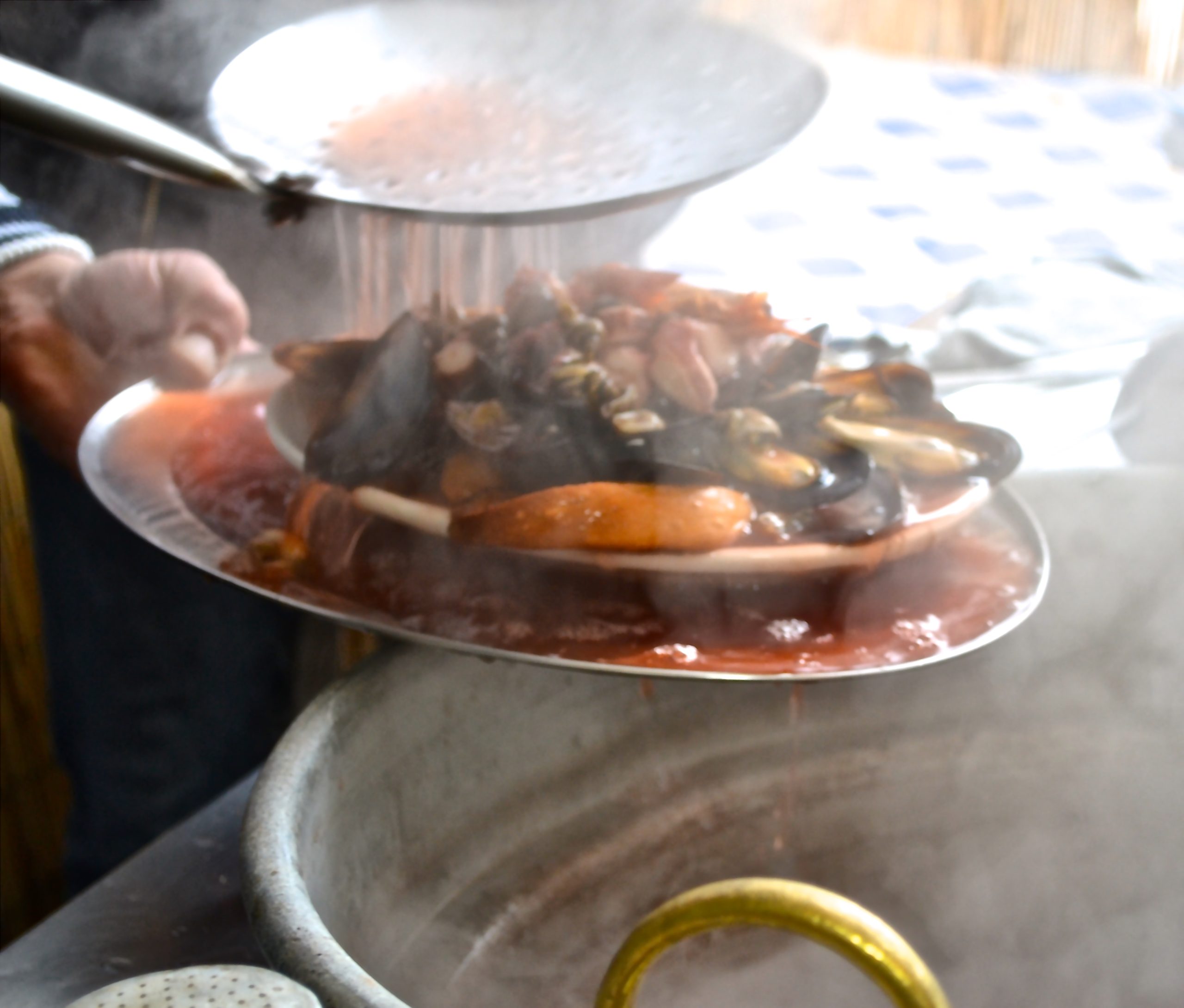 cottura insalata di mare napoletana